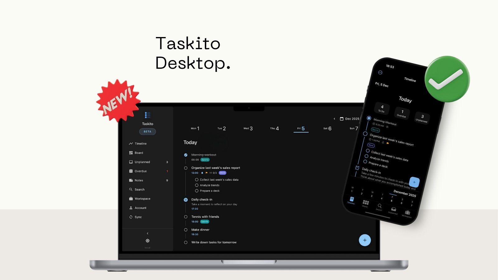Taskito for Desktop