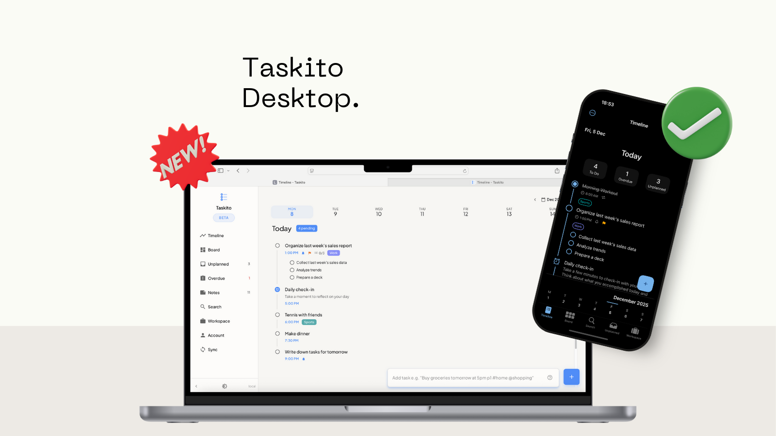 Taskito for Desktop