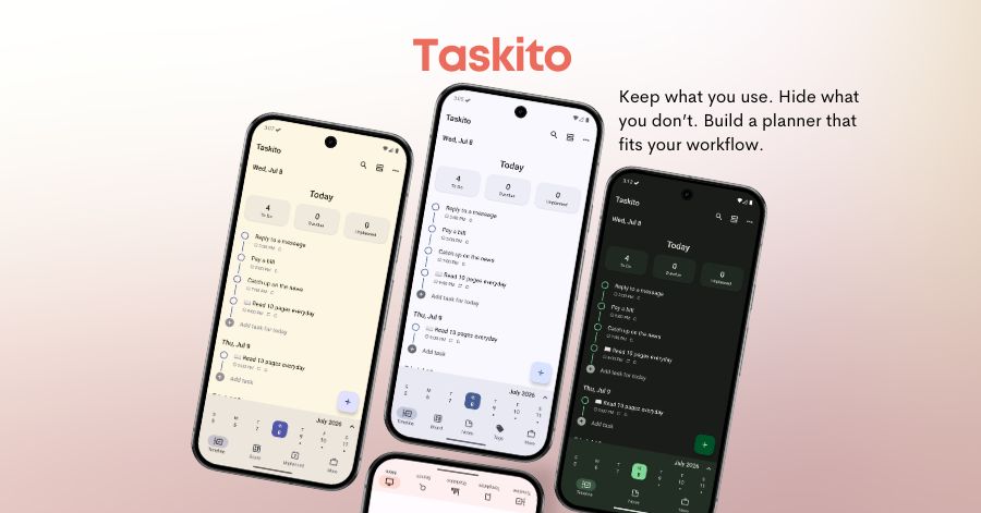 How to Customize the Bottom Navigation Bar in Taskito (Android)