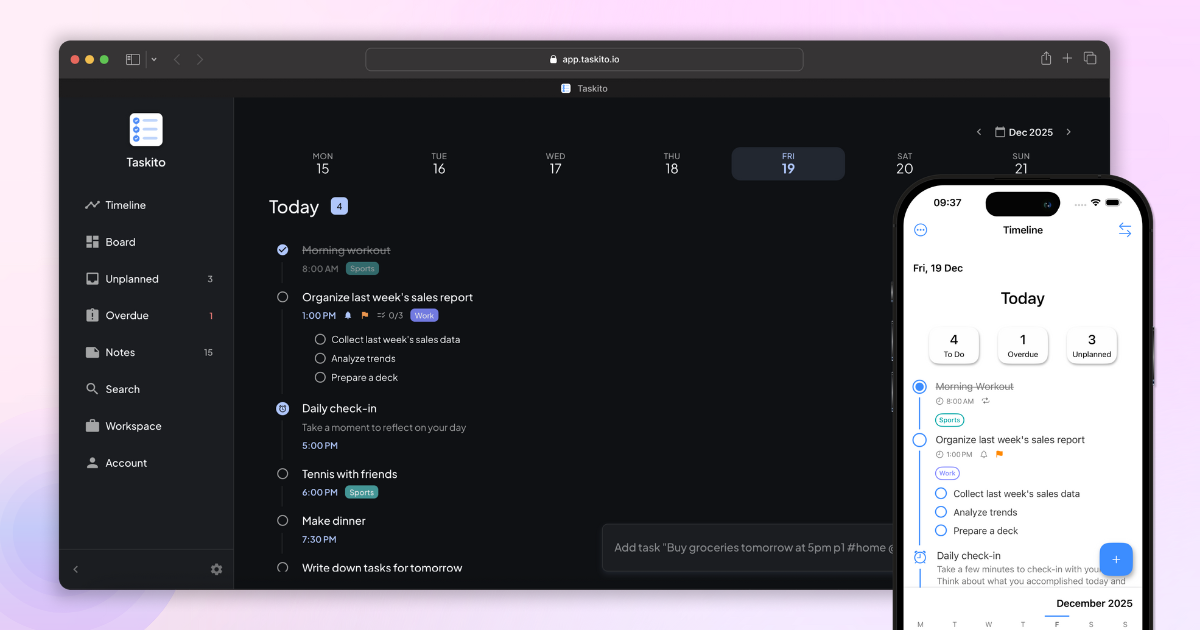 Taskito: To-Do List & Planner logo